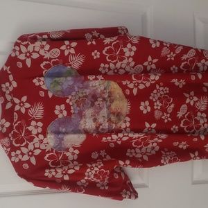 Mens XXL Vintage Retro Disney Hawaiian shirt